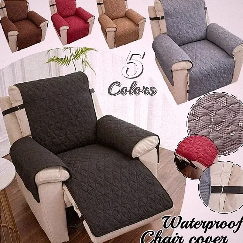 Washable Anti-wear Recliner Armchair Chair Sofa Cover Pets Furniture Protector